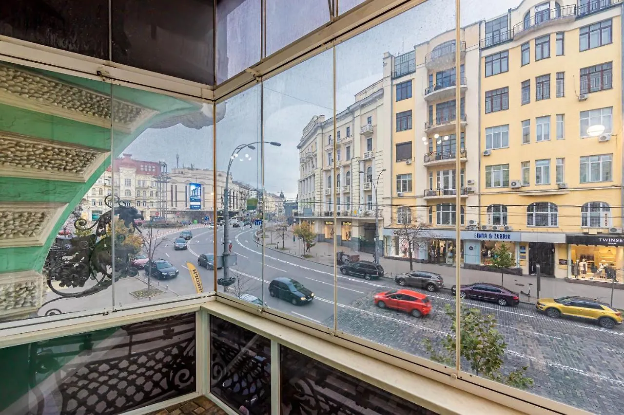 Rv Old City Apartment Velyka Vasylkivska 28 Self Check-In 24Х7 Kijev 0*,