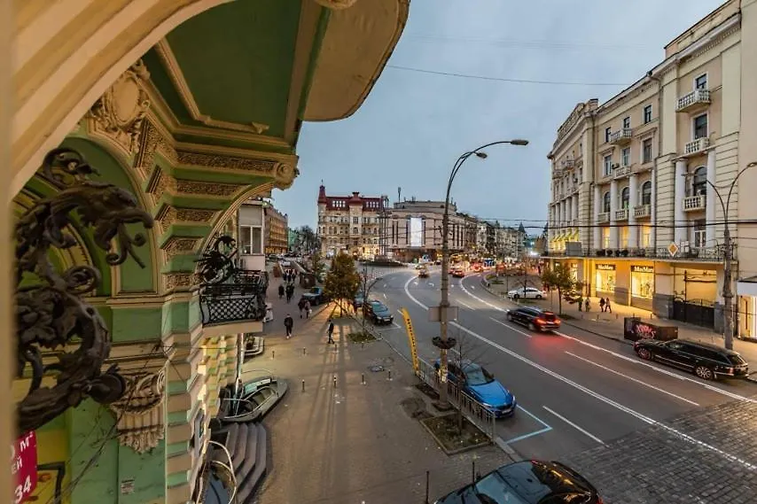 Rv Old City Apartment Velyka Vasylkivska 28 Self Check-In 24Х7 Kijev Ukrajna